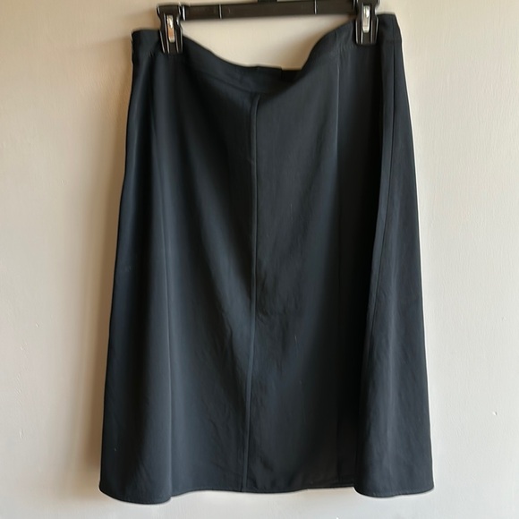 Everlane Classic Black Button-Down Skirt NEW never worn - Picture 7 of 8